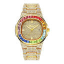 Square Diamond Watch Trend Men