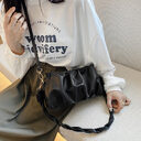 Trendy Double Strap Shoulder Bags For Women PU