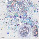Nail Art Glitter 12 Color Light Change Onion