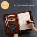A5 Business Manager Folder Creative Zipper Bag Office