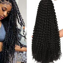 Passion Twist Crochet Braids Spring Hair Extensions