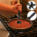 Multifunctional Meat Chopper Heat Resistant Masher Nylon Hamburger