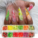 Manicure Ornament Handmade DIY Crystal Mud Clay Flower