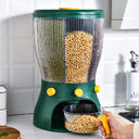 Multifunctional Rotating Food Storage Box with Lid Moisture