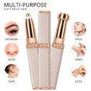 USB Rechargeable Lipstick Shaver 2 in 1 Ladies