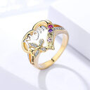 Mother's Day Gift Hollow Heart English Letter Love