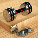 Stainless Steel Home Fitness Equipment With Removable Electroplating