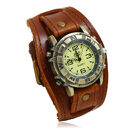 Vintage Leather Watch Bracelet