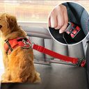 Dog Traction Belt Telescopic Rope Car