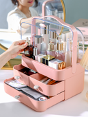 Makeup Storage Desktop Dustproof Lipstick Brush Finishing Box