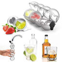 Whiskey Ice Cube Maker Mold Creative Silicone Round