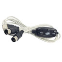 Electronic Keyboard Music Midi Adapter Cable Computer Editing