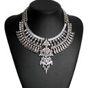 Alloy Diamond Short Necklace Crystal