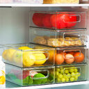 Household Kitchen Transparent Refrigerator Storage Box