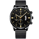 Mens Business Luxury Watches For Men Mesh Band