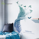 Bedroom Decoration Wall Light Luxury Stickers