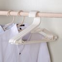 Plastic Seamless Clothes Hanger For Hanging Rack