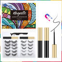 3d Magnet Eyelashes Thick Natural