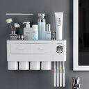 Toothbrush Rack Brush Bathroom Punch-Free Magnetic Holder