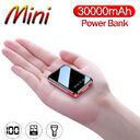 Power Bank 30000mAh Mini Portable Phone Fast Charger
