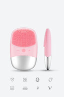 Mini Silicone Electric Face Cleansing Brush Facial Cleanser