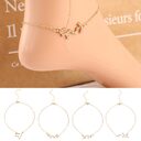 12 Constellation Charm Foot Jewelry