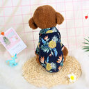 Hawaiian Teddy Small Dog Shirt Cloth Cat Clothes