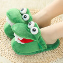 Cotton Slippers Mouth Will Move Plush Cute Funny