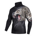 Men Casual 3D T Shirt Fitness Compression Shirts