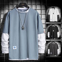 Spring And Autumn Loose Trend Clothes Bottoming Shirt