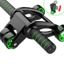 Foldable Abdominal Wheel Muscle Roller Home Fitness Equipment