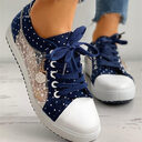 Season European and American Solid Color Canvas Shoes
