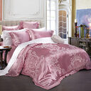 4-Piece Set Of European-Style Luxury Light Bedding