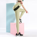 Sexy Heart Yoga Pants Women Patchwork Leggings