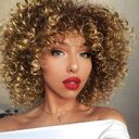 Wigs European And American Fashion African Small Curly
