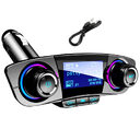 Wireless Bluetooth Car Charger FM Transmitter MP3 Player