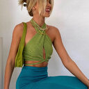 Women Y2k Corset Camisole Cropped Bustier Top Fashion