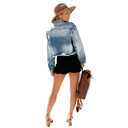 Ladies Denim Jacket Washed