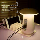 2 In 1 Multifunction Mushroom Lamp LED Holder