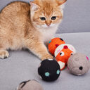 Colorful Felt Stretch Ball Cat Toy Pet