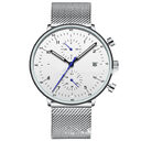 Mens Watch Men Stainless Steel WristWatch
