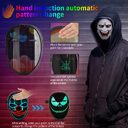 LED Mask Face-changing Glowing APP Control DIY Shining