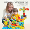 Electric Gears 3D Model Building Kits Plastic Brick