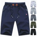 Men's Shorts Casual Classic Fit Drawstring Summer Beach