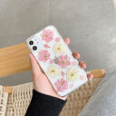 Hyuna handmade real flowers for OPPOreno5pro mobile phone