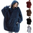 Hoodie Sweatshirt With Big Pocket Tops Sweater Comfortable