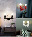 Postmodern Creative Wall Lamp Children's Bedside