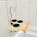 Parrot Puzzle Bird Toy Grinding Claw Stand Stainless