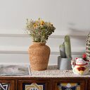 Rattan Woven Ornaments Floral Dry Vases Creative Decorative