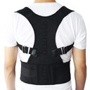 Adjustable Magnetic Posture Corrector Corset Back Men Body